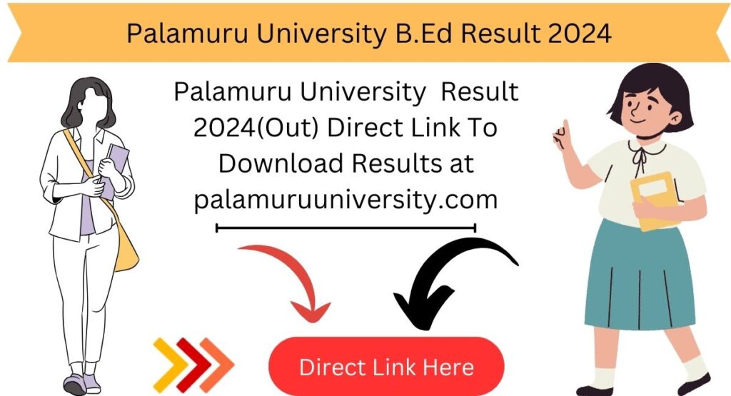 Palamuru University B.Ed Result 2024